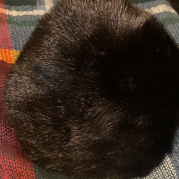 Black Real Mink Fur Great Condition - Picture 4 of 7